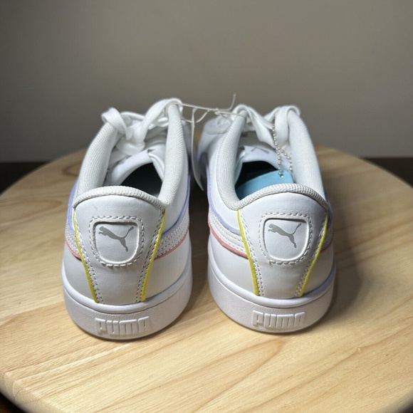 PUMA Women's Vikky V2 COURT SHOE SNEAKER SOFTFOAM COMFORT WHITE SIZE 9 NWT - Picture 4 of 5